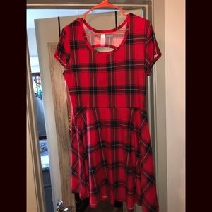 Plaid Dress